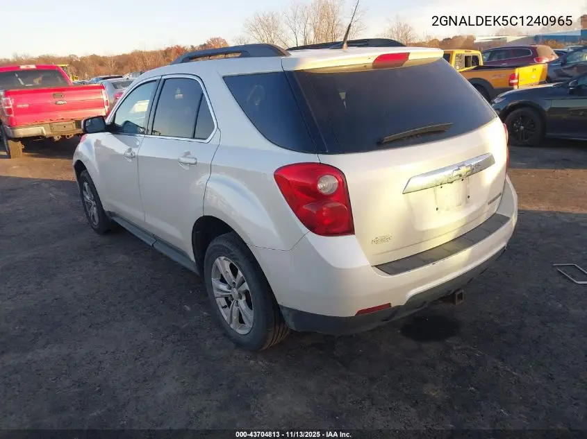 2GNALDEK5C1240965 2012 Chevrolet Equinox 1Lt