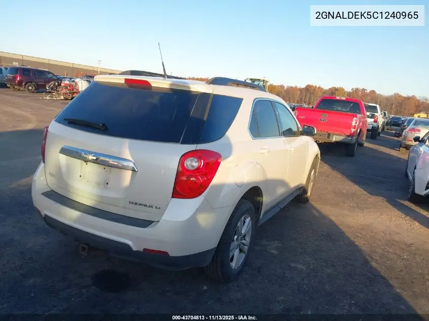 2GNALDEK5C1240965 2012 Chevrolet Equinox 1Lt
