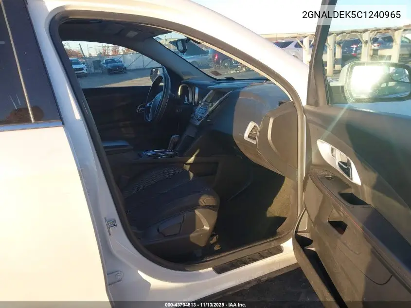2GNALDEK5C1240965 2012 Chevrolet Equinox 1Lt