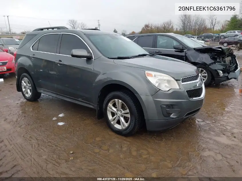 2GNFLEEK1C6361796 2012 Chevrolet Equinox 1Lt