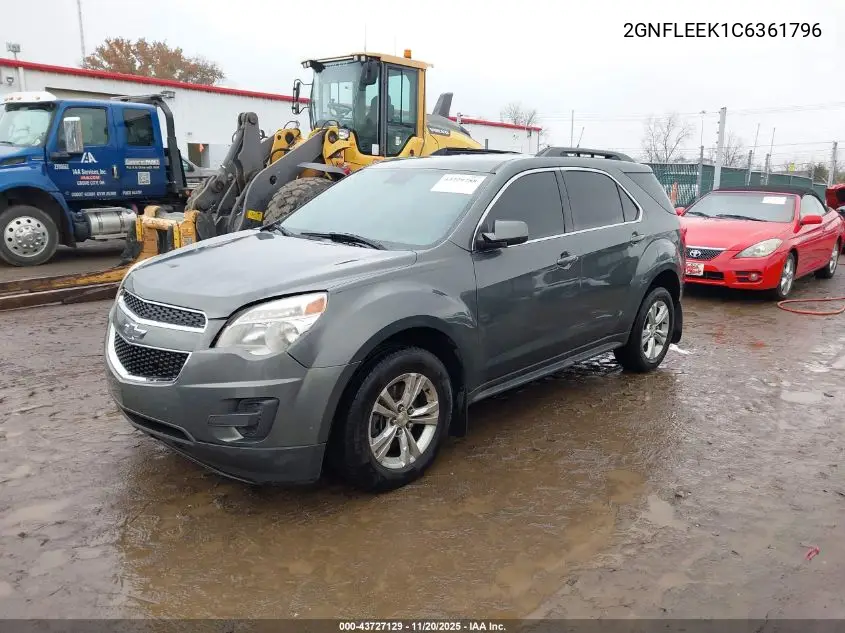 2GNFLEEK1C6361796 2012 Chevrolet Equinox 1Lt