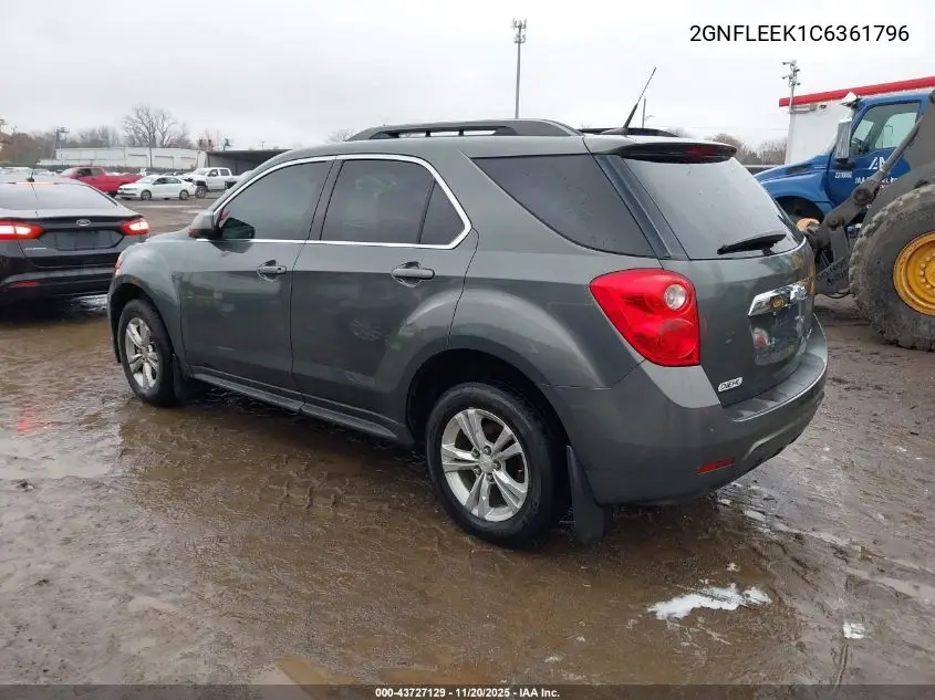 2GNFLEEK1C6361796 2012 Chevrolet Equinox 1Lt
