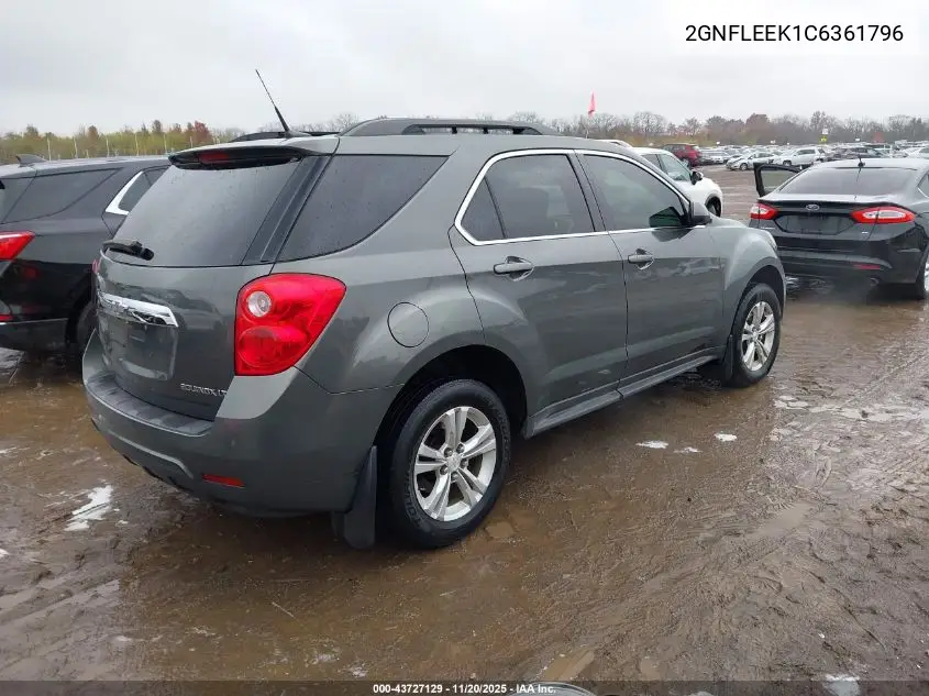 2GNFLEEK1C6361796 2012 Chevrolet Equinox 1Lt