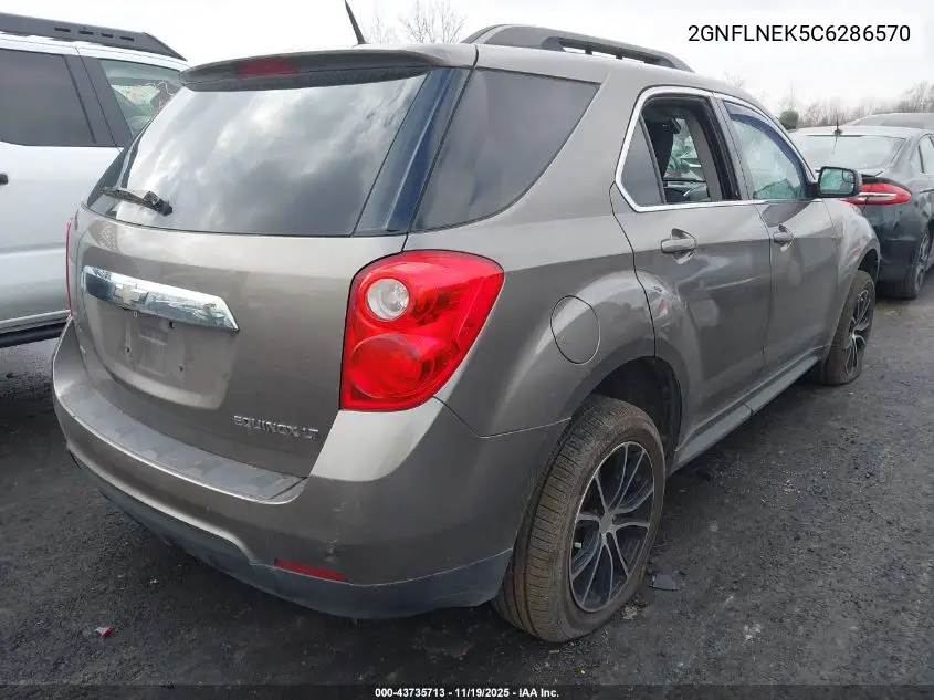 2GNFLNEK5C6286570 2012 Chevrolet Equinox 2Lt
