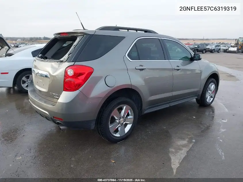 2GNFLEE57C6319319 2012 Chevrolet Equinox 1Lt