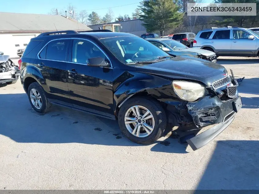 2GNFLEEK3C6343459 2012 Chevrolet Equinox 1Lt