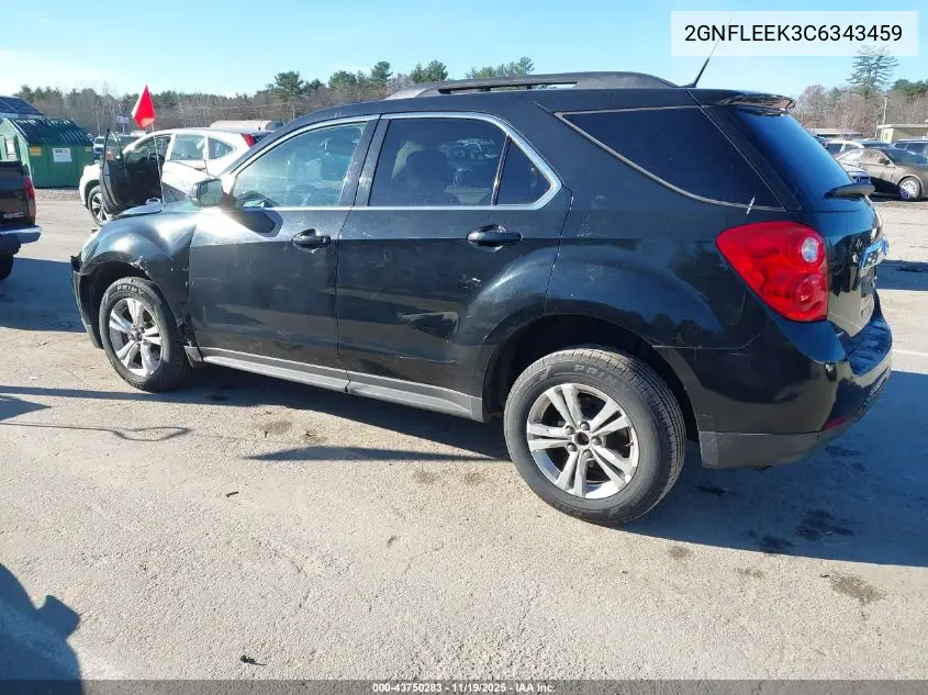 2GNFLEEK3C6343459 2012 Chevrolet Equinox 1Lt