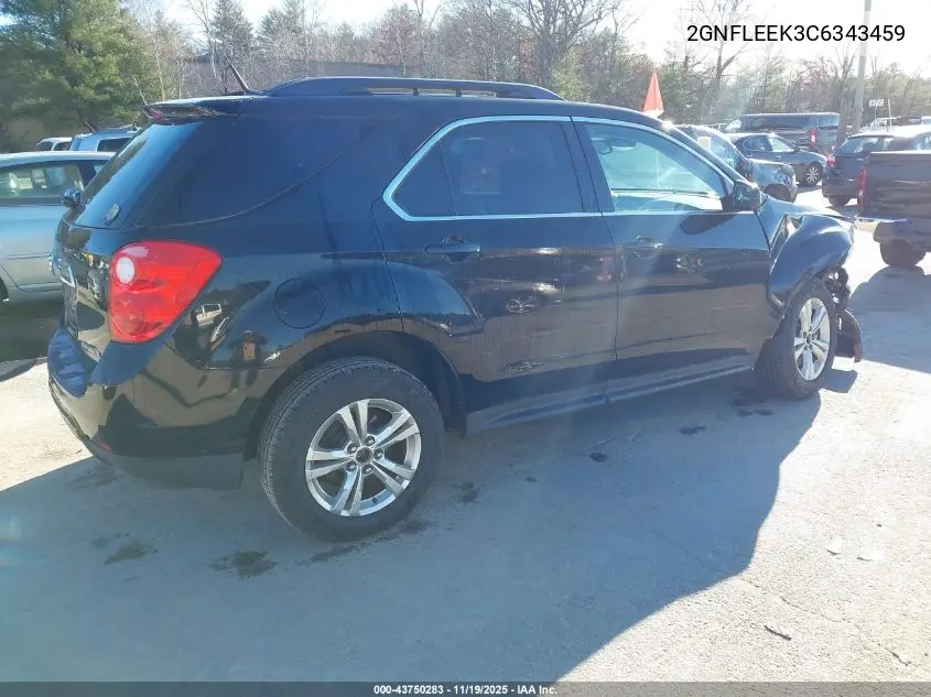 2GNFLEEK3C6343459 2012 Chevrolet Equinox 1Lt