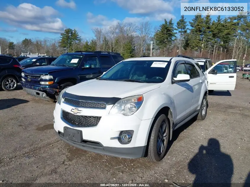 2GNFLNEK8C6133052 2012 Chevrolet Equinox 2Lt