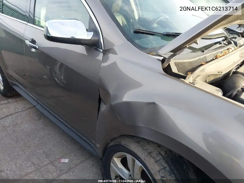 2GNALFEK1C6213714 2012 Chevrolet Equinox Ltz