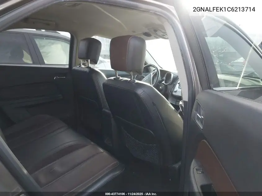 2GNALFEK1C6213714 2012 Chevrolet Equinox Ltz