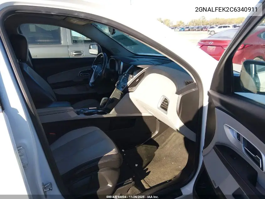 2GNALFEK2C6340911 2012 Chevrolet Equinox Ltz