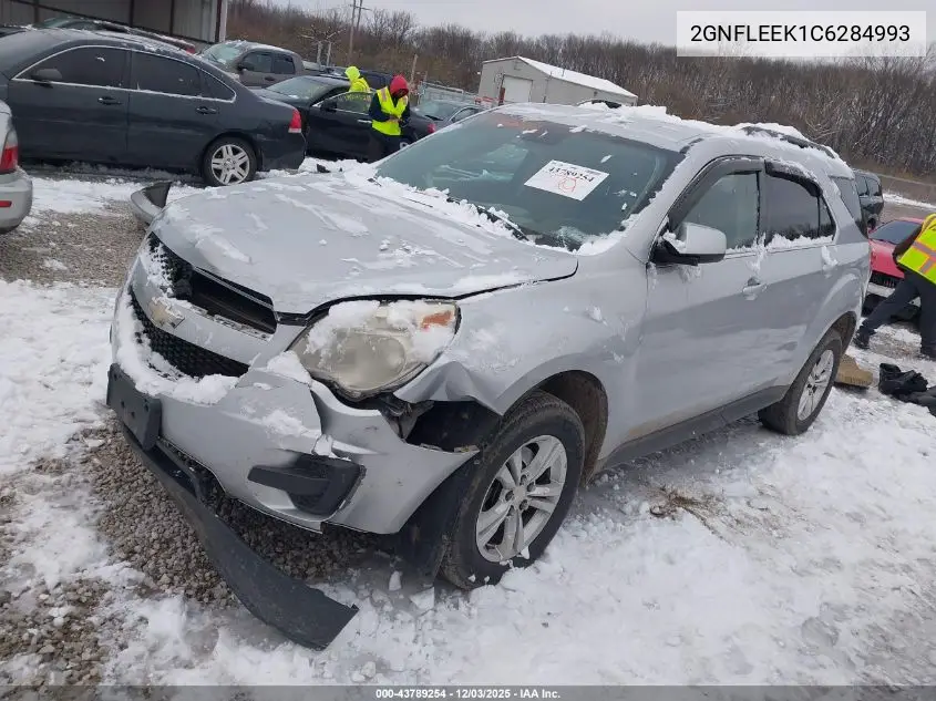 2GNFLEEK1C6284993 2012 Chevrolet Equinox 1Lt