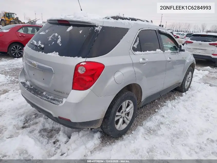 2GNFLEEK1C6284993 2012 Chevrolet Equinox 1Lt