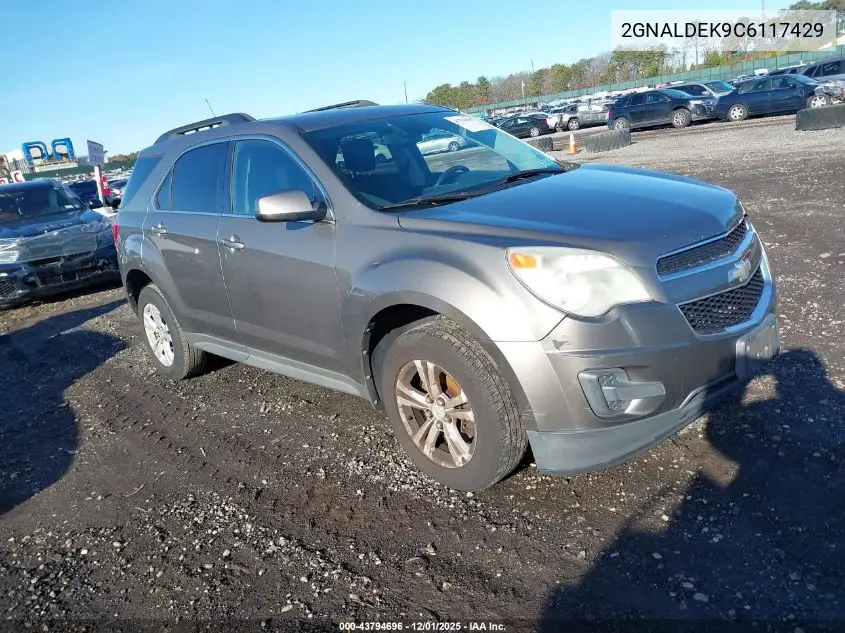 2GNALDEK9C6117429 2012 Chevrolet Equinox 1Lt