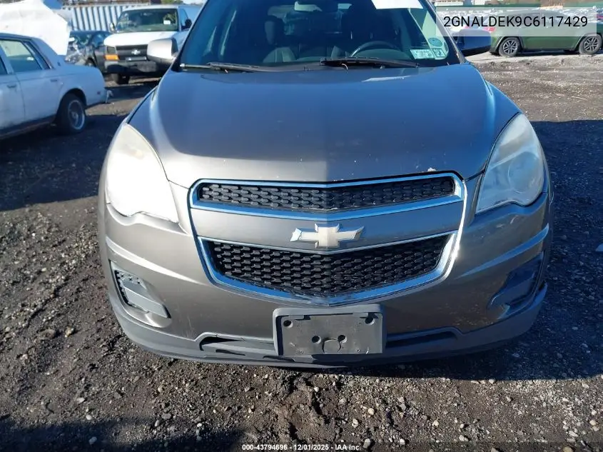 2GNALDEK9C6117429 2012 Chevrolet Equinox 1Lt