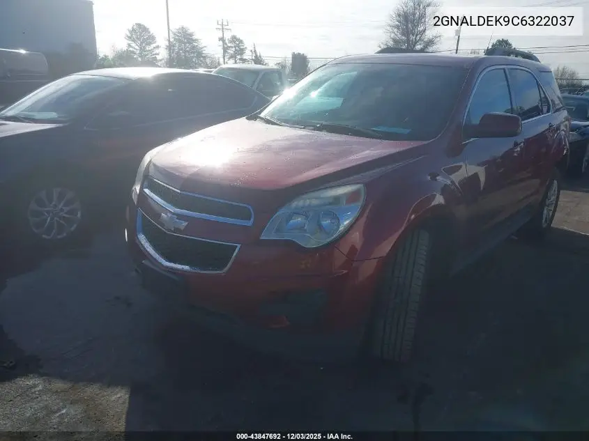 2GNALDEK9C6322037 2012 Chevrolet Equinox 1Lt