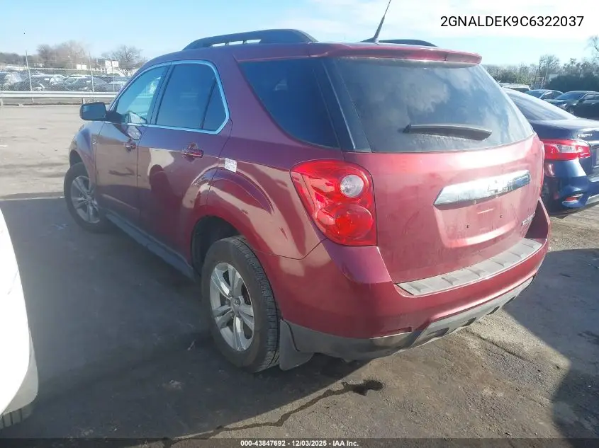 2GNALDEK9C6322037 2012 Chevrolet Equinox 1Lt