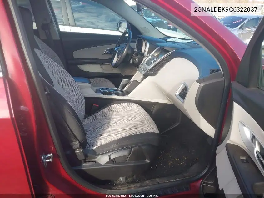 2GNALDEK9C6322037 2012 Chevrolet Equinox 1Lt