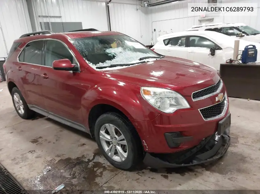 2GNALDEK1C6289793 2012 Chevrolet Equinox 1Lt