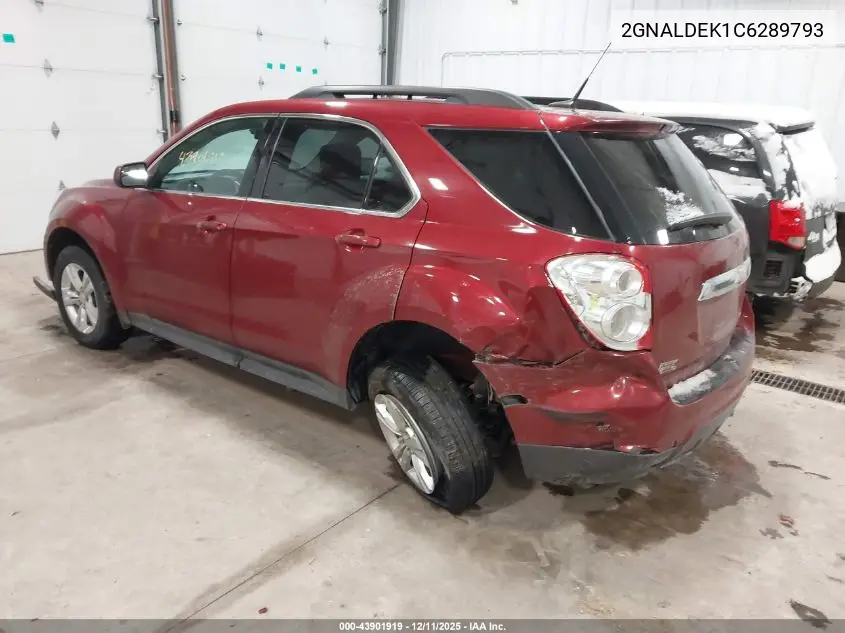 2GNALDEK1C6289793 2012 Chevrolet Equinox 1Lt