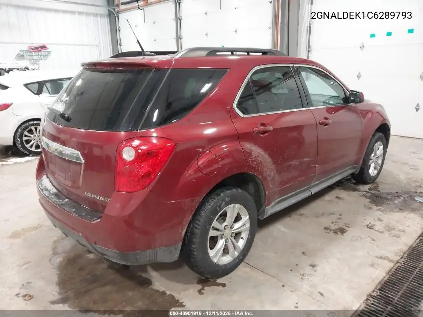 2GNALDEK1C6289793 2012 Chevrolet Equinox 1Lt