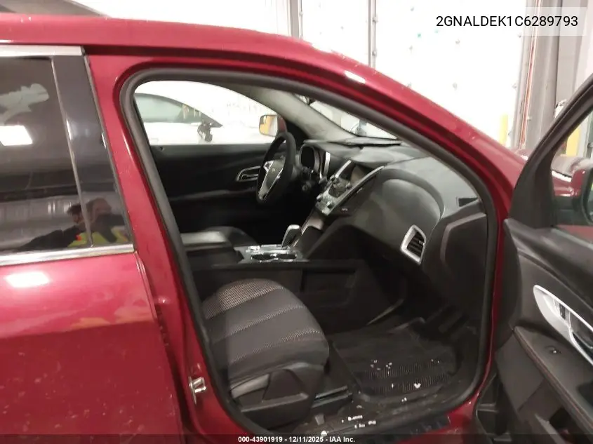 2GNALDEK1C6289793 2012 Chevrolet Equinox 1Lt