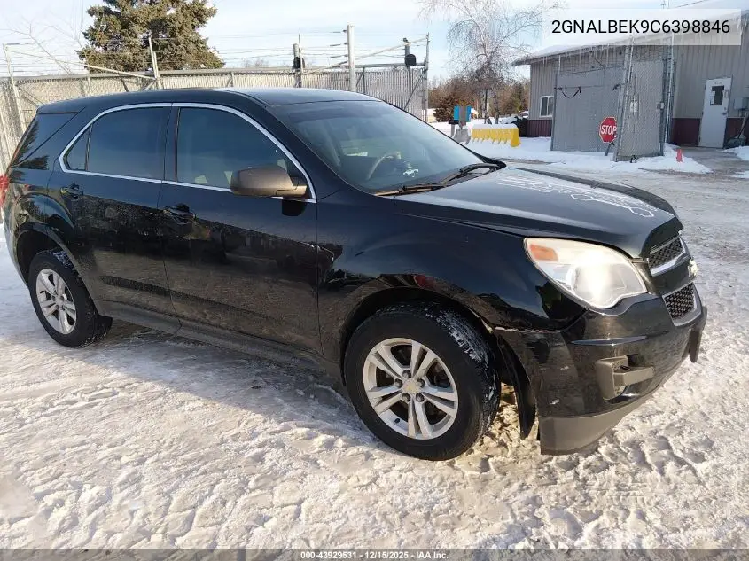 2GNALBEK9C6398846 2012 Chevrolet Equinox Ls