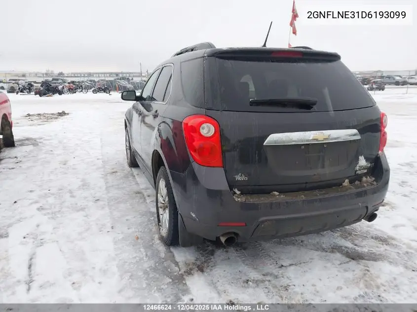 2GNFLNE31D6193099 2013 Chevrolet Equinox 2Lt