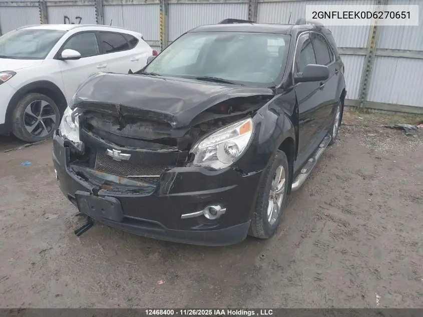 2GNFLEEK0D6270651 2013 Chevrolet Equinox