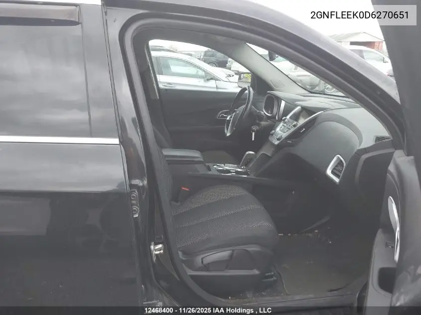 2GNFLEEK0D6270651 2013 Chevrolet Equinox
