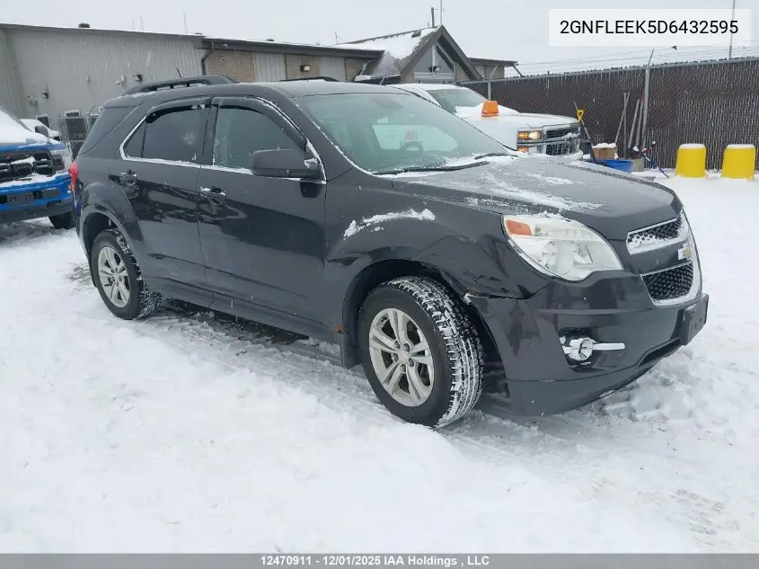 2GNFLEEK5D6432595 2013 Chevrolet Equinox 1Lt