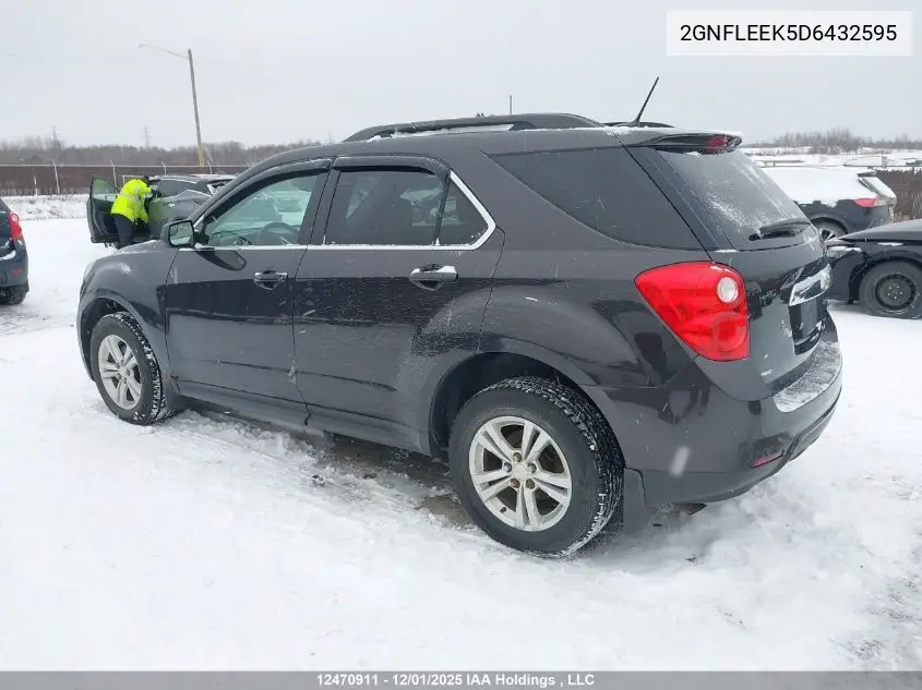 2GNFLEEK5D6432595 2013 Chevrolet Equinox 1Lt