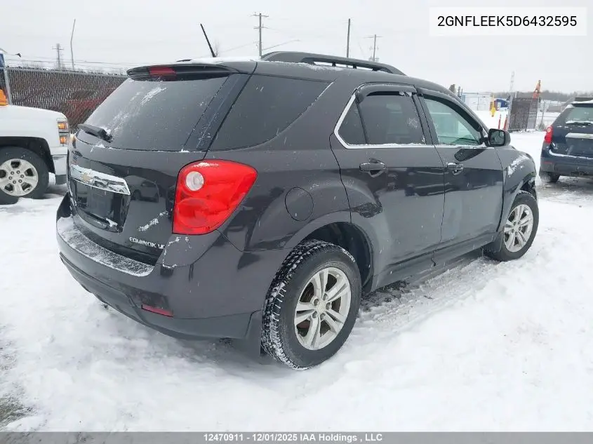 2GNFLEEK5D6432595 2013 Chevrolet Equinox 1Lt