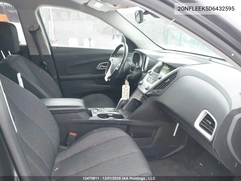 2GNFLEEK5D6432595 2013 Chevrolet Equinox 1Lt
