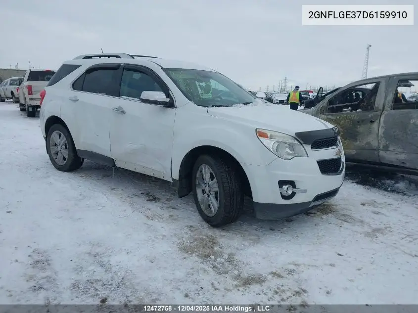 2GNFLGE37D6159910 2013 Chevrolet Equinox Ltz