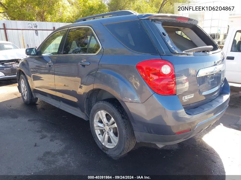 2GNFLEEK1D6204867 2013 Chevrolet Equinox Lt