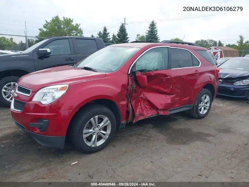 2GNALDEK3D6106279 2013 Chevrolet Equinox 1Lt