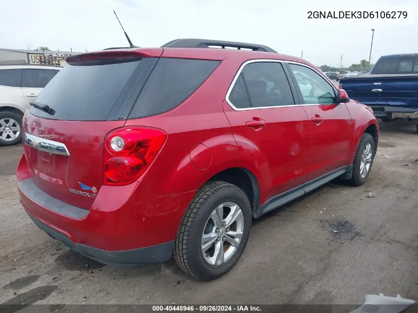 2GNALDEK3D6106279 2013 Chevrolet Equinox 1Lt