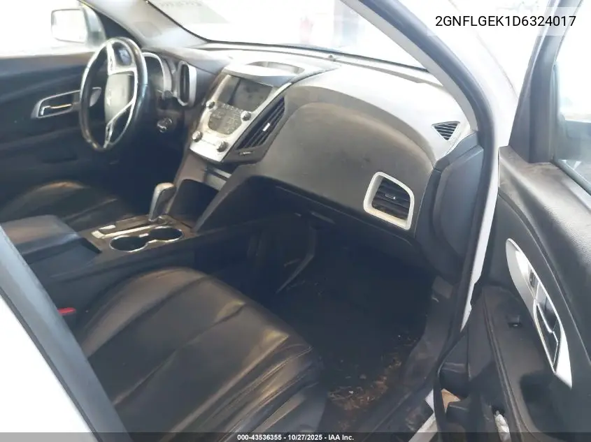 2GNFLGEK1D6324017 2013 Chevrolet Equinox Ltz