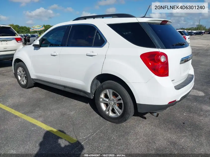 2GNFLNEK4D6301240 2013 Chevrolet Equinox 2Lt
