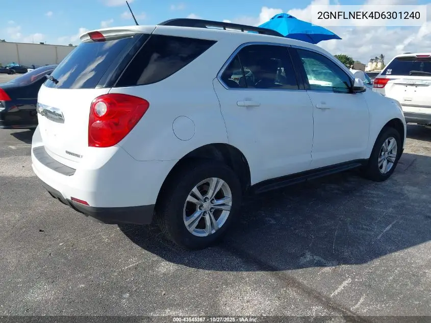2GNFLNEK4D6301240 2013 Chevrolet Equinox 2Lt