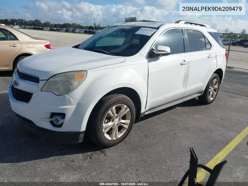 2GNALPEK9D6209479 2013 Chevrolet Equinox 2Lt