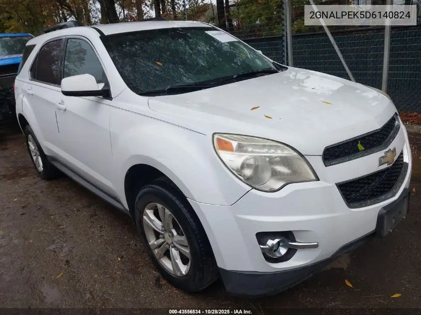 2GNALPEK5D6140824 2013 Chevrolet Equinox 2Lt