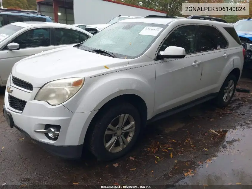 2GNALPEK5D6140824 2013 Chevrolet Equinox 2Lt