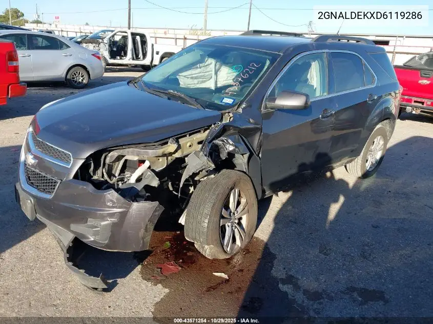 2GNALDEKXD6119286 2013 Chevrolet Equinox 1Lt