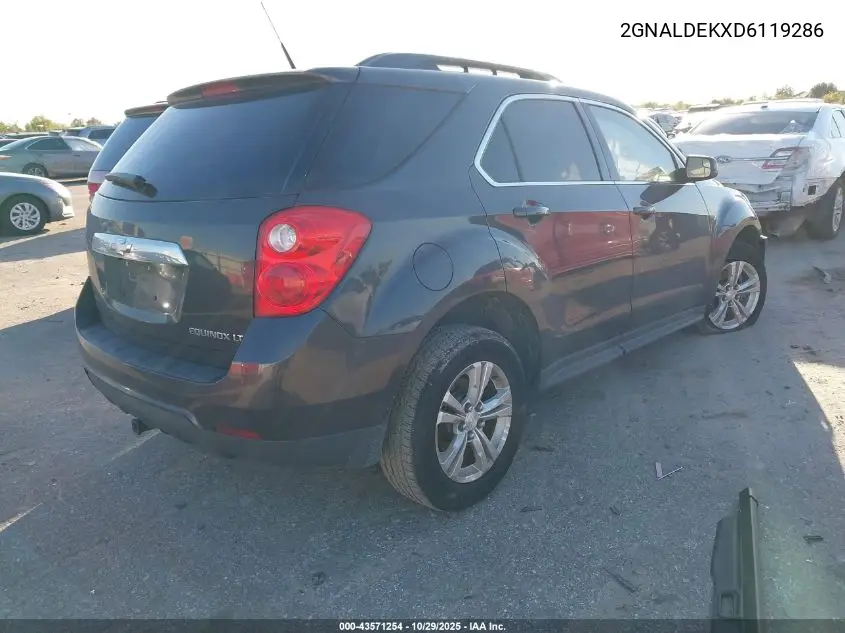 2GNALDEKXD6119286 2013 Chevrolet Equinox 1Lt