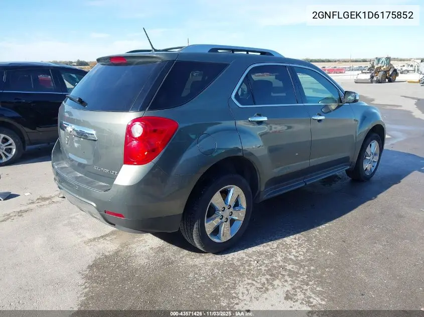 2GNFLGEK1D6175852 2013 Chevrolet Equinox Ltz