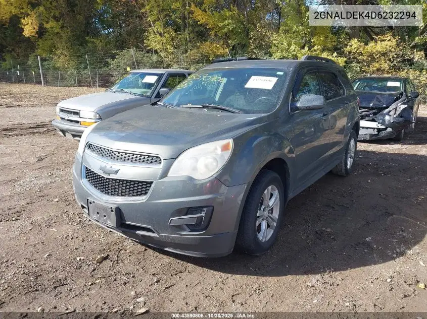 2GNALDEK4D6232294 2013 Chevrolet Equinox 1Lt