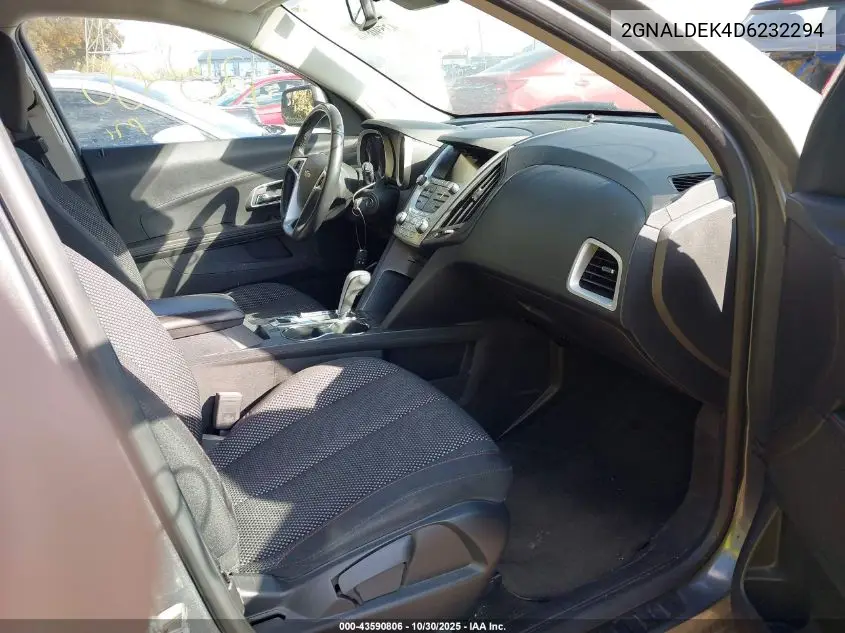 2GNALDEK4D6232294 2013 Chevrolet Equinox 1Lt